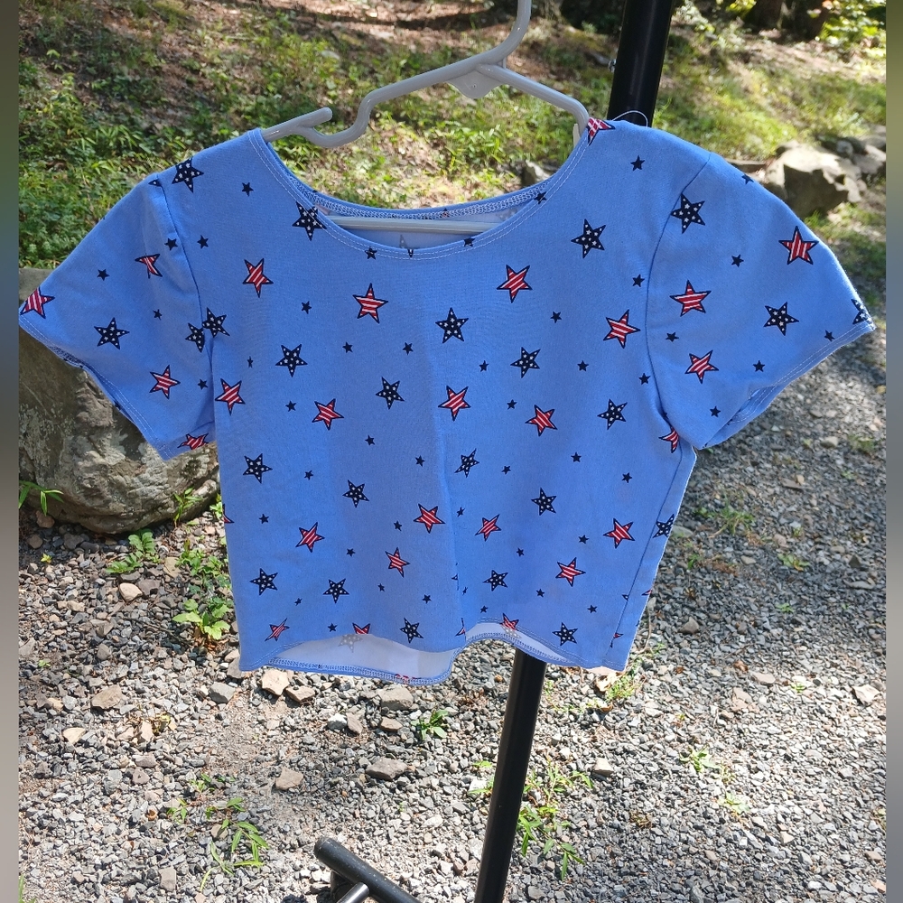 Stars Cropped Top